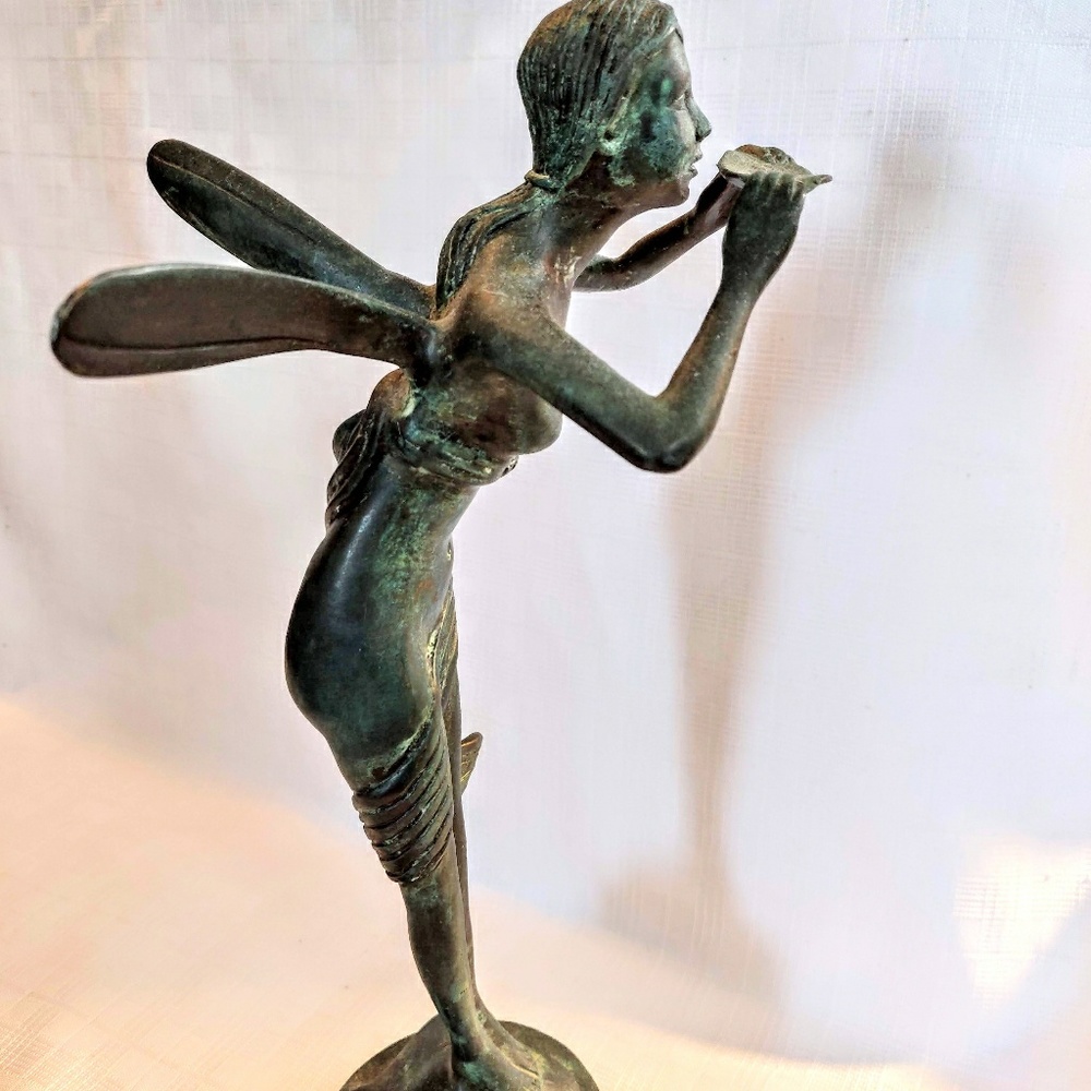 SOLD  Statue art nouveau replica fairy
